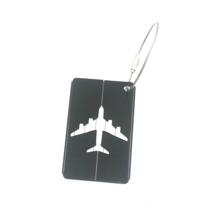 HJKL luggage tag Boarding flight baggage card Travel Luggage Label Straps Suitcase Luggage Tags: D