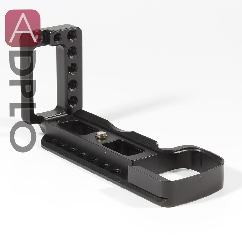 Beugel L Soort Draagbare Hand Grip Quick Release Plaat Uitgeholde Verticale Aluminium Accessoires Camera Houder Voor Sony A6400
