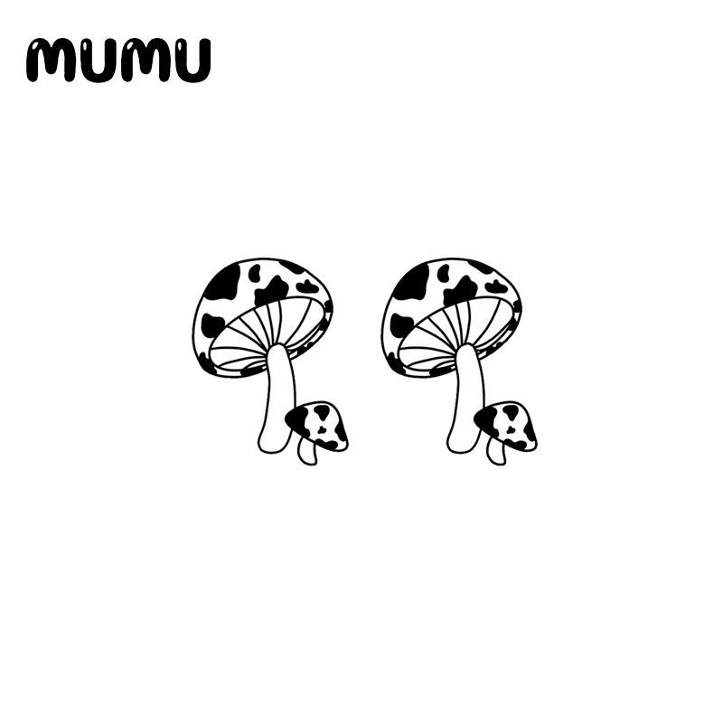 Koe Print Nageloorring Epoxyhars Sieraden Zwart Wit Acryl Oorbellen Handgemaakte Meisje: Goud-kleur