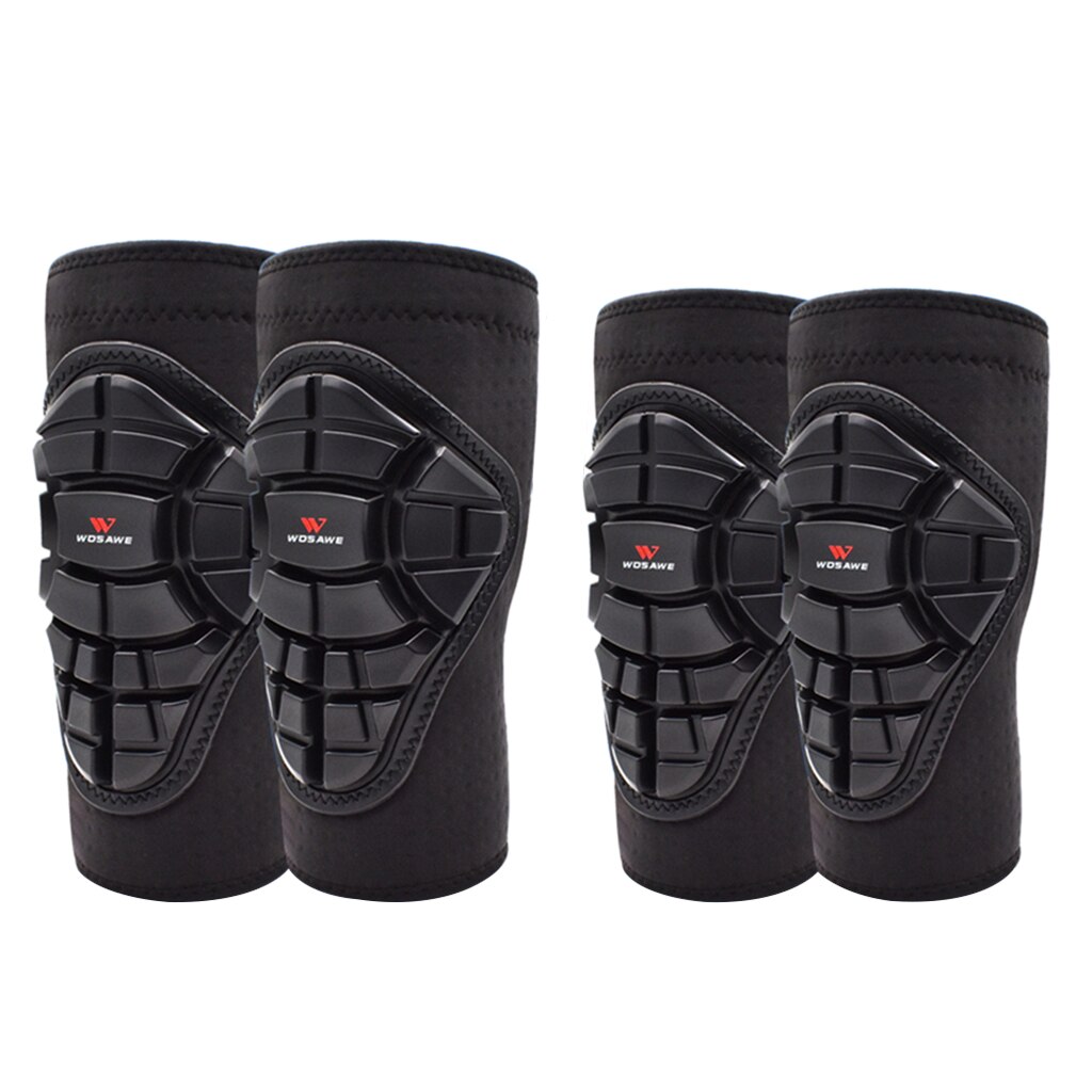 1 Set Kniebeschermers Elleboog Pads Kit Premium Voor Schaatsen Inline Schaatsen Fietsen