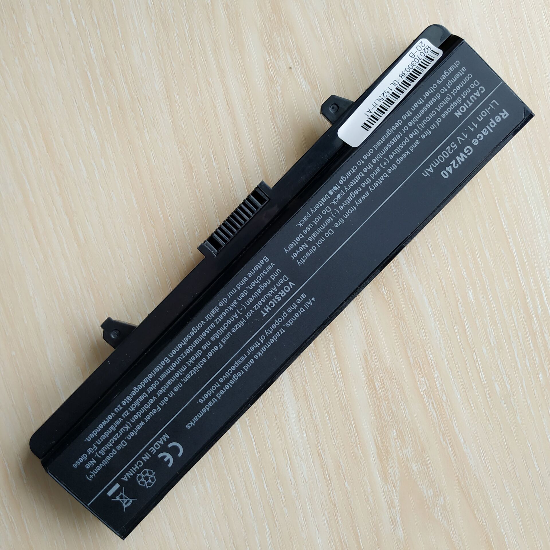 Batterij Voor Dell Inspiron 1525 1526 1545 1546 1750 GW252 GW240 GP952 PP42L PP29L PP41L K450N D608H RU583