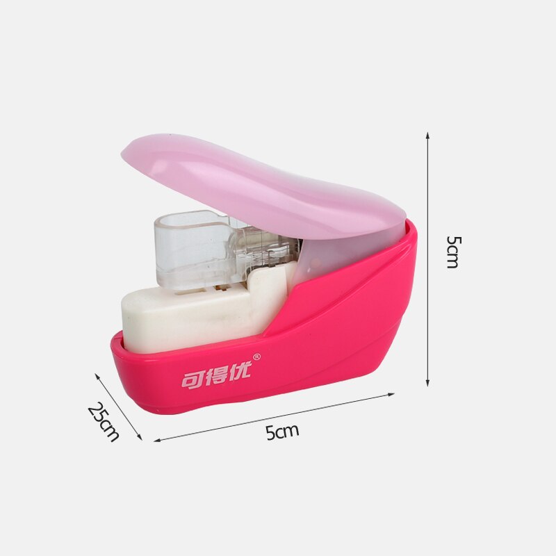 Agrafeuse sans couture agrafeuse sans effort Mini livre mignon agrafeuse sans papier agrafage outils de Scrapbooking