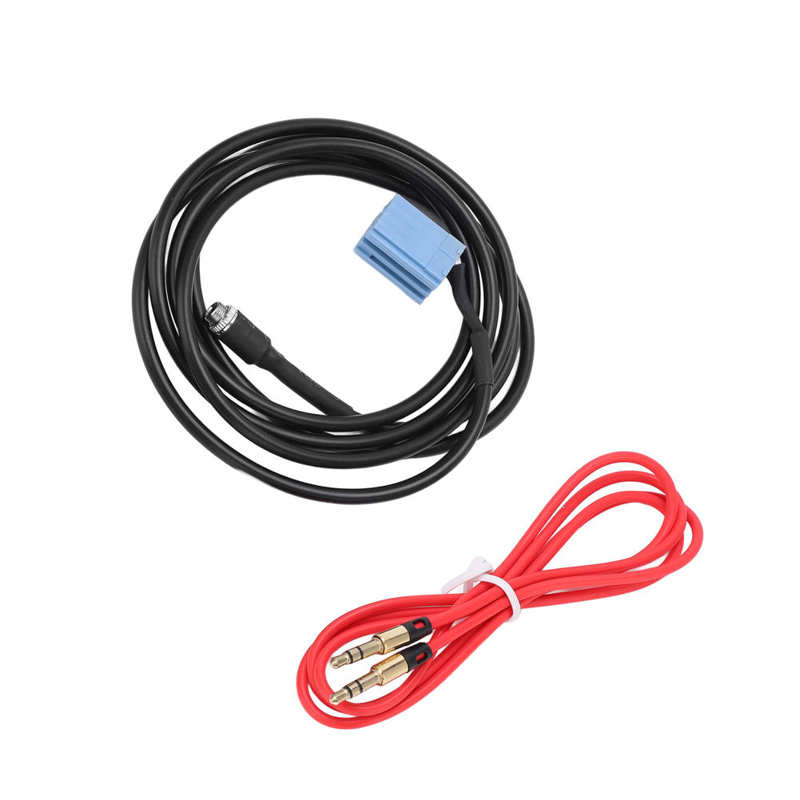 AUX Cable Auxiliary Audio Cable Multiple Formats for Car Radio Stereo MP3 Player Replacement for Seat