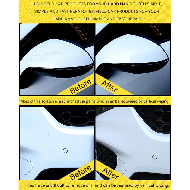 Billak reparationsklud 20cm*10cm fix klar bil ridse polerklud til bil let lak ridser fjerner overflade bil voks