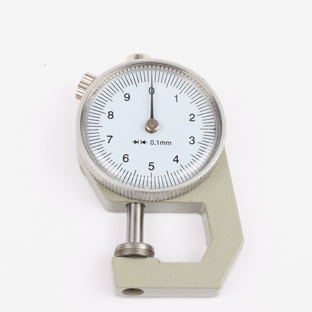 0-10mm thickness measuring instrument Flat micrometer precision leather dial thickness gauge meter