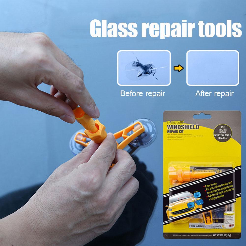 Voorruit Reparatie Kit Autoruit Glas Kras Reparatie Venster Reparatie Auto Styling Crack Screen Tool Auto Herstellen Polijsten Ca X8C2