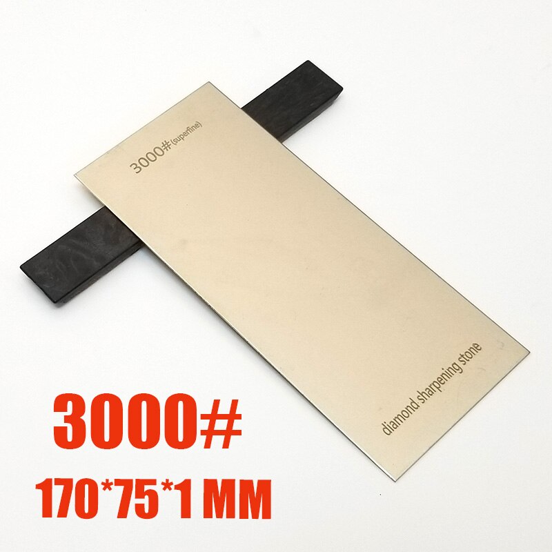 Diamond Knife Sharpener Sharpening Stone Grinding Stones 80 240 600 1000 2000 3000 Grit Diamond Sharpening Stone: 3000grit