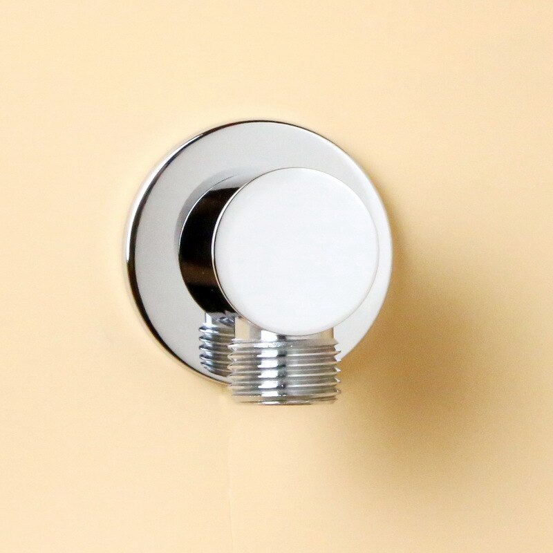 Huishoudelijke Messing Muur Gemonteerde Douche Slang Connector Muur Elleboog Badkamer Accessoires G1/2in Voor Wc Bidet Douche Elleboog