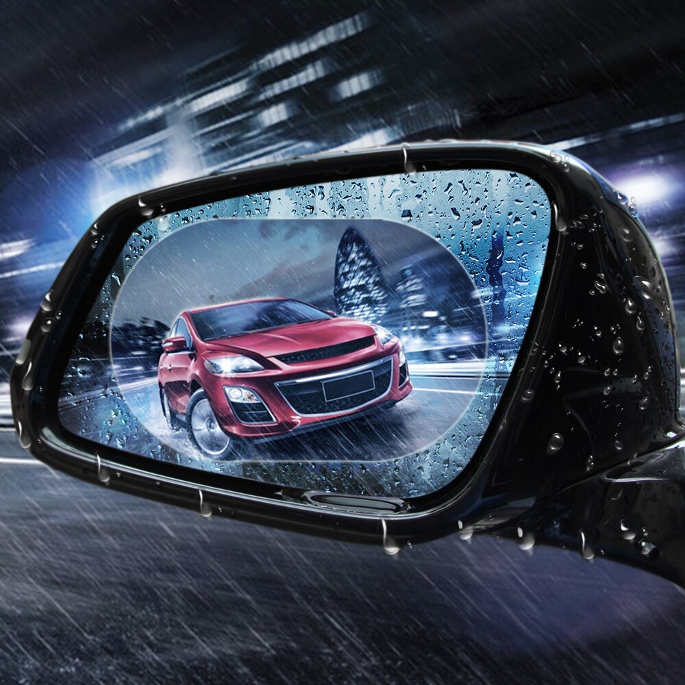 Bil bagspejl beskyttende film anti-tåge klar regntæt til mitsubishi lancer asx outlander pajero  l200 til samsung  qm6 qm3