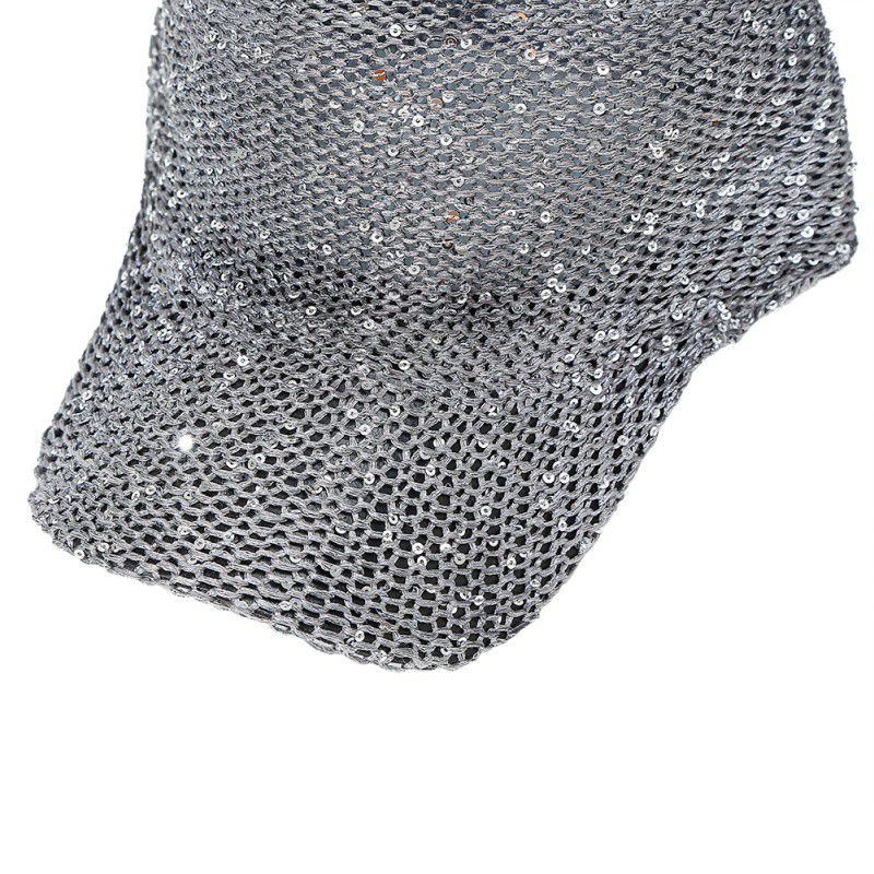 Sport baseball pet katoenen bling ster bedrukt geborduurde hoed sportkleding hiphop hoed outdoor zonnebrandcrème ademend mesh pet