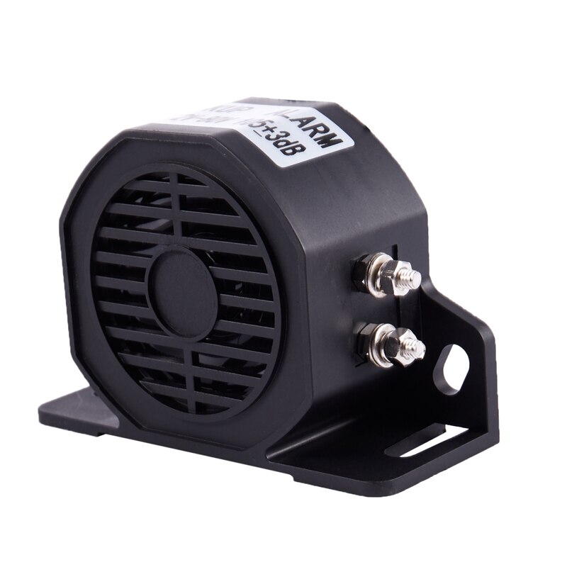 Dc12-80v 15w 105 db auto motorfiets voertuig achteruitrij-claxon luidsprekers achteruitrij-alarm