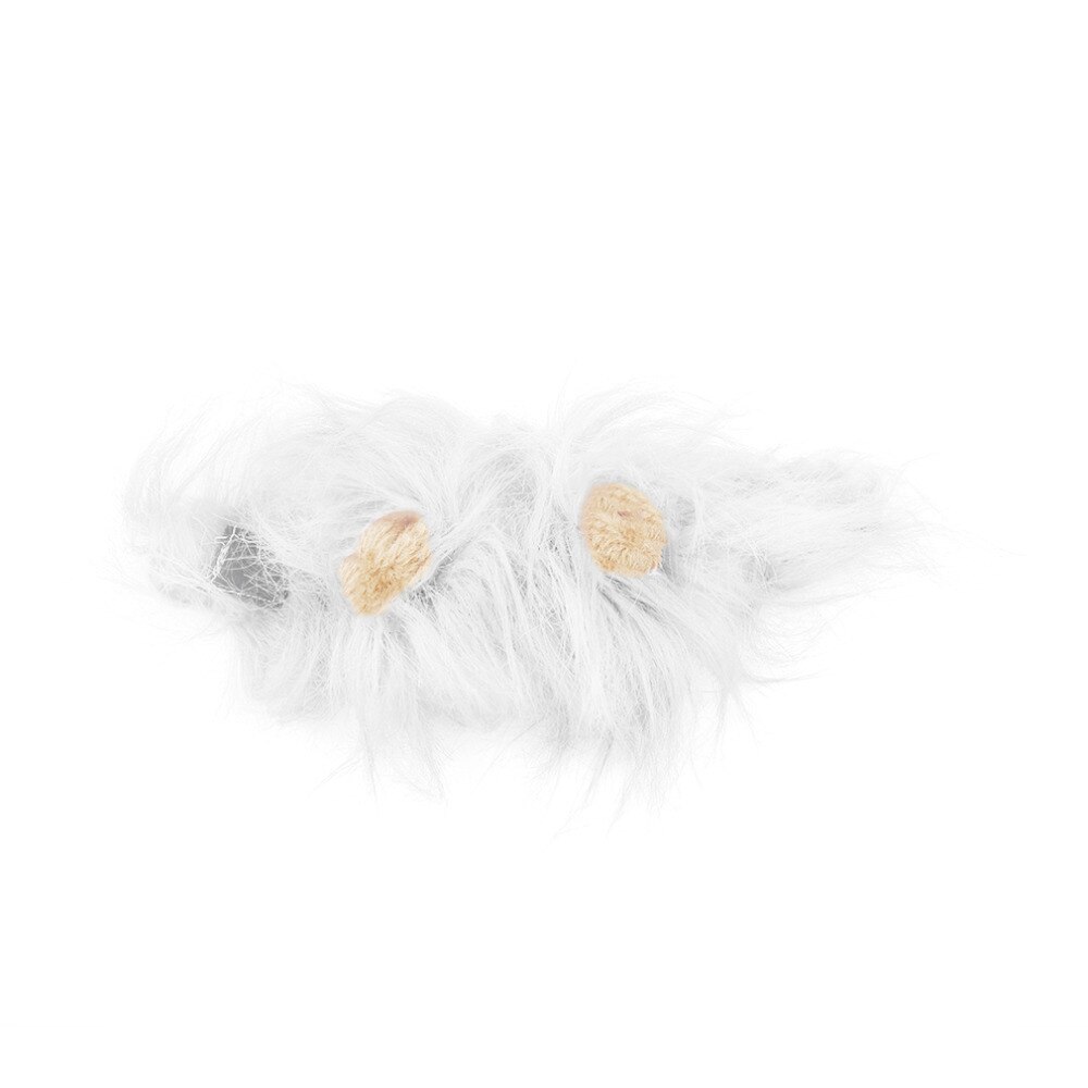 Gato de pelo de León con orejas de Melena para disfraz, bufanda de otoño e invierno, emulación de perro