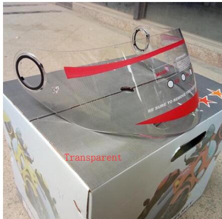 For NITRINOS The cat - ear motorcycle helmet glasses screen visor: Transparent