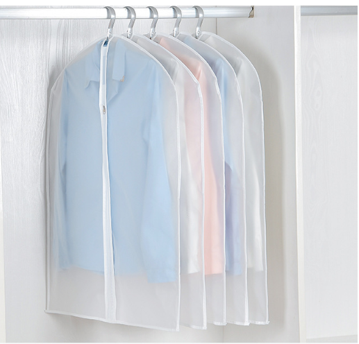 Cintre pour vêtements, housse anti-poussière, sacs de rangement ménagers, cintres de garde-robe