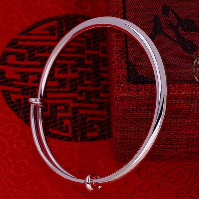 argent plaqué Bracelet Royal Bracelet pour les femmes bijoux classiques