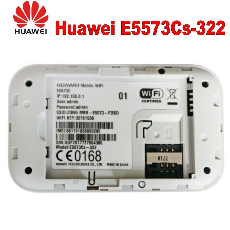 Huawei  e5573cs-322 3g/4g trådløs mobil wifi-router personligt bredbånds hotspot, tegn tilfældigt