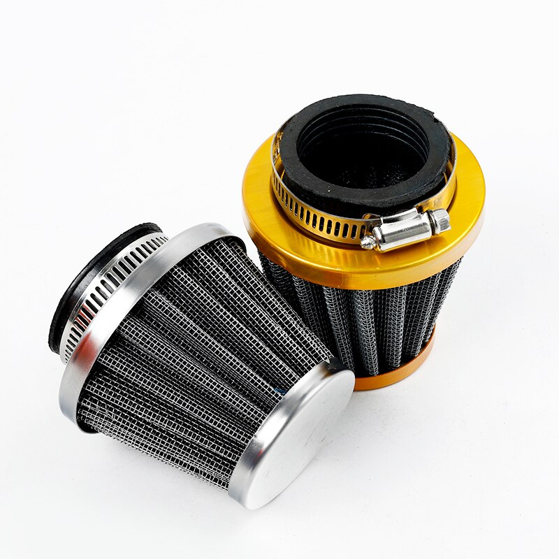 Universal 35Mm 38Mm 42Mm 45Mm Motorfiets Paddestoel Hoofd Carburateur Luchtfilter Cleaner Intake Pijp Gewijzigd Scooter motocross Atv