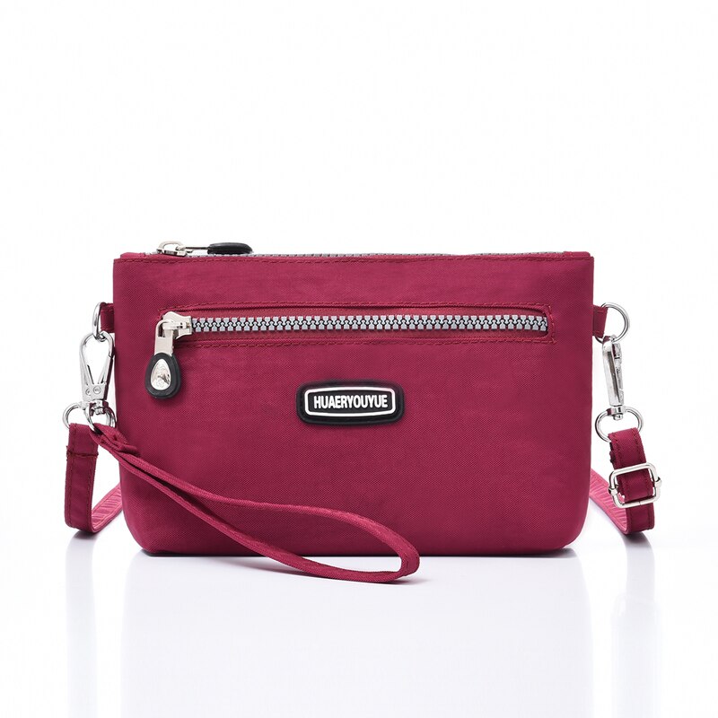 Bolsa de ombro feminina pequena moda à prova dnylon água náilon mulheres mensageiro sacos alta qualidade mini senhora sacos crossbody bolsas bolsa sac: grape purple