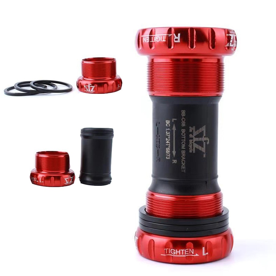 MUQZI-081 mountain bike bottom bracket ceramic bottom bracket hollowtech ii eje pedalier bicycle parts bottom bracket bike