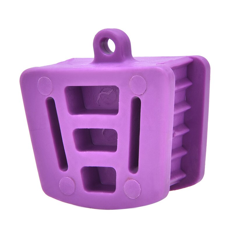 S/M/L Tandheelkundige Oprolmechanisme Mond Opener Silicone Rubber Mond Opener Tandarts Expander Cheek Retractor: Purple Big size