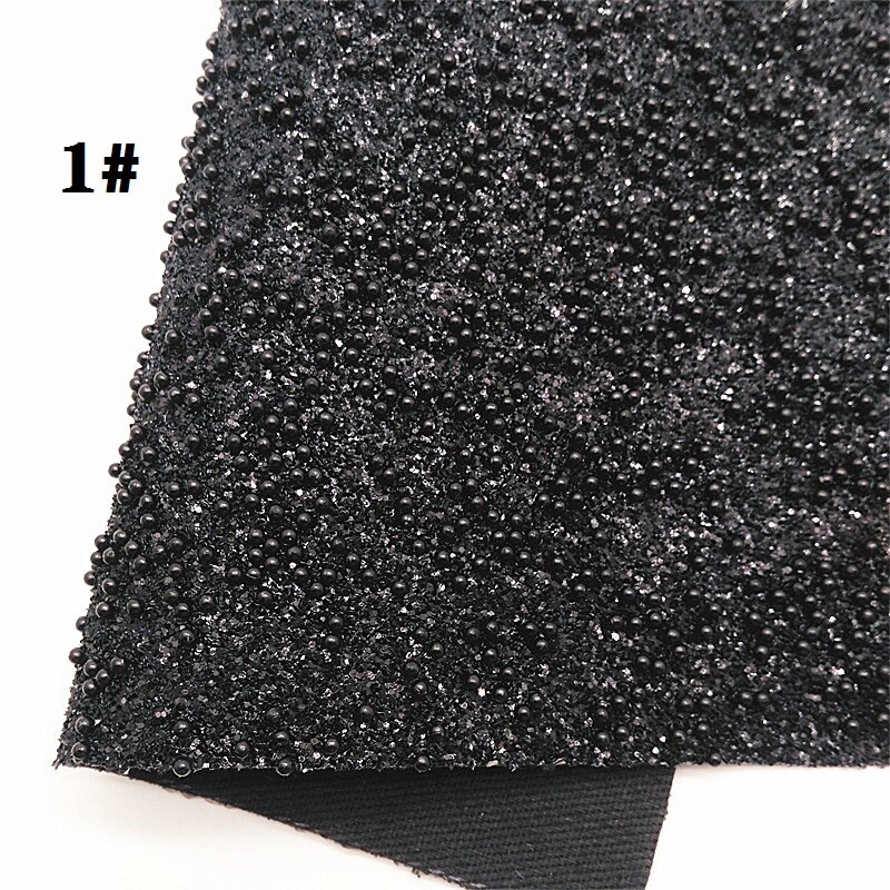 Helmiä helmi paksu glitter vinyyli kangas arkki glitter synteettinen nahka tekovinyyli jouset korvakorut tee itse  a4 koko  r411: 1