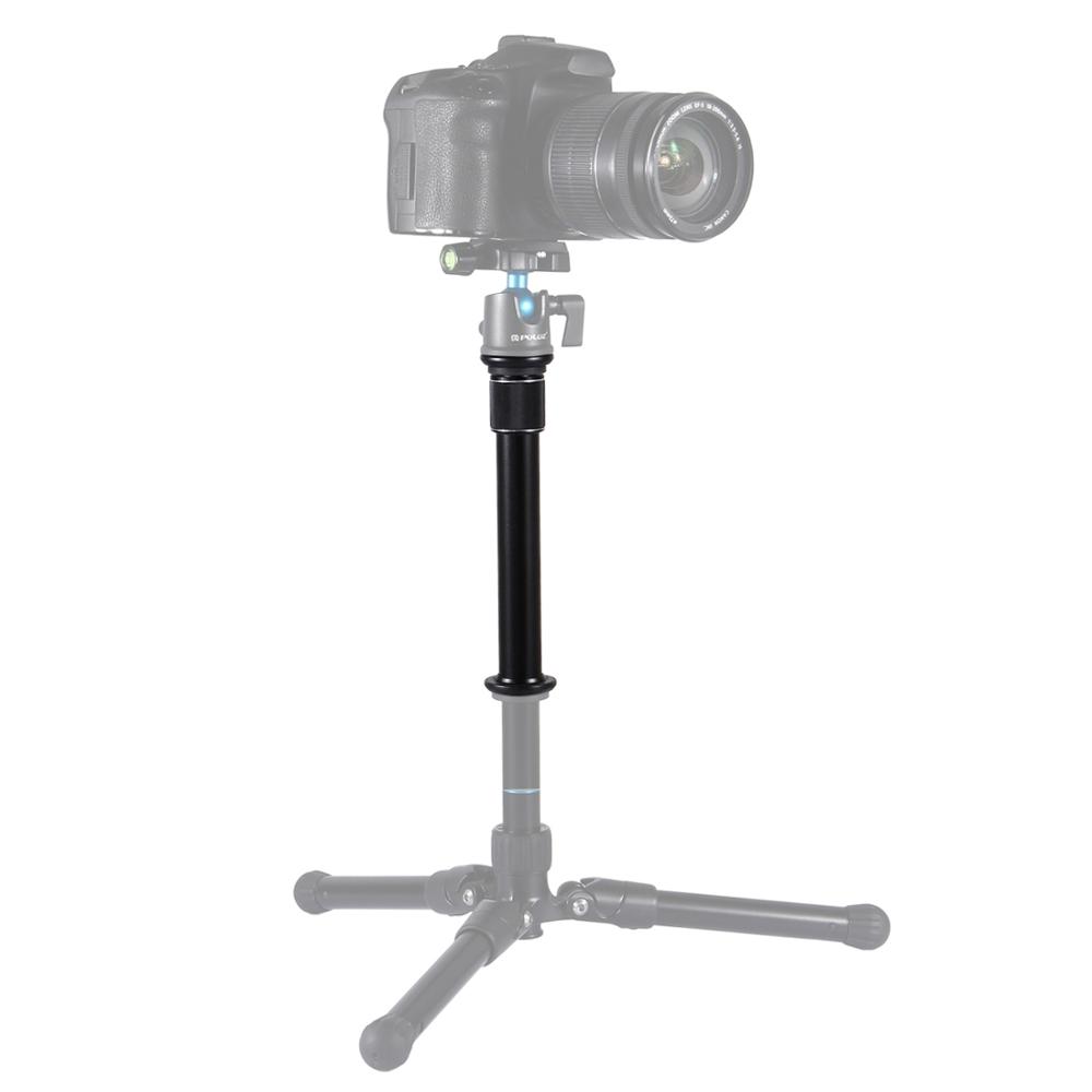 PULUZ – tige d&#39;extension de monopode en métal, réglable à la main, pour appareils photo DSLR et SLR/stabilisateur de cardan/DJI Osmo Mobile