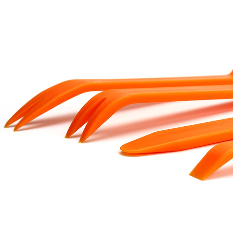 4PCS Car Audio Disassembly Tool Plastic Pry Bar Door Panel Disassembly Pry Panel Interior Clip Rocker Car Removal Tool Kit