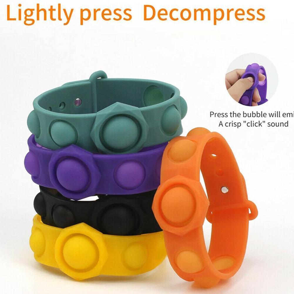 Dekompression Spielzeug Dekompression kippen Keychain Puzzle Presse Finger Armbinde Zu Entlasten betonen Erwachsene Dekompression Spielzeug