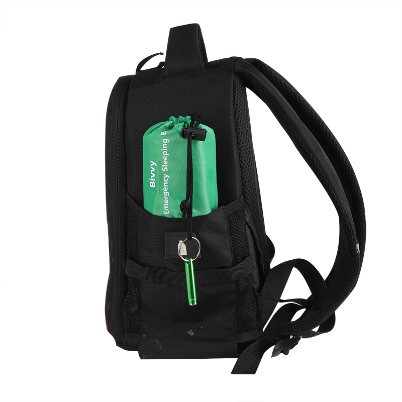 Outdoor Draagbare Camping Accessoires Met Karabijnhaak Emergency Slaapzak Envelop Type Ultra Licht Herbruikbare Vouwen