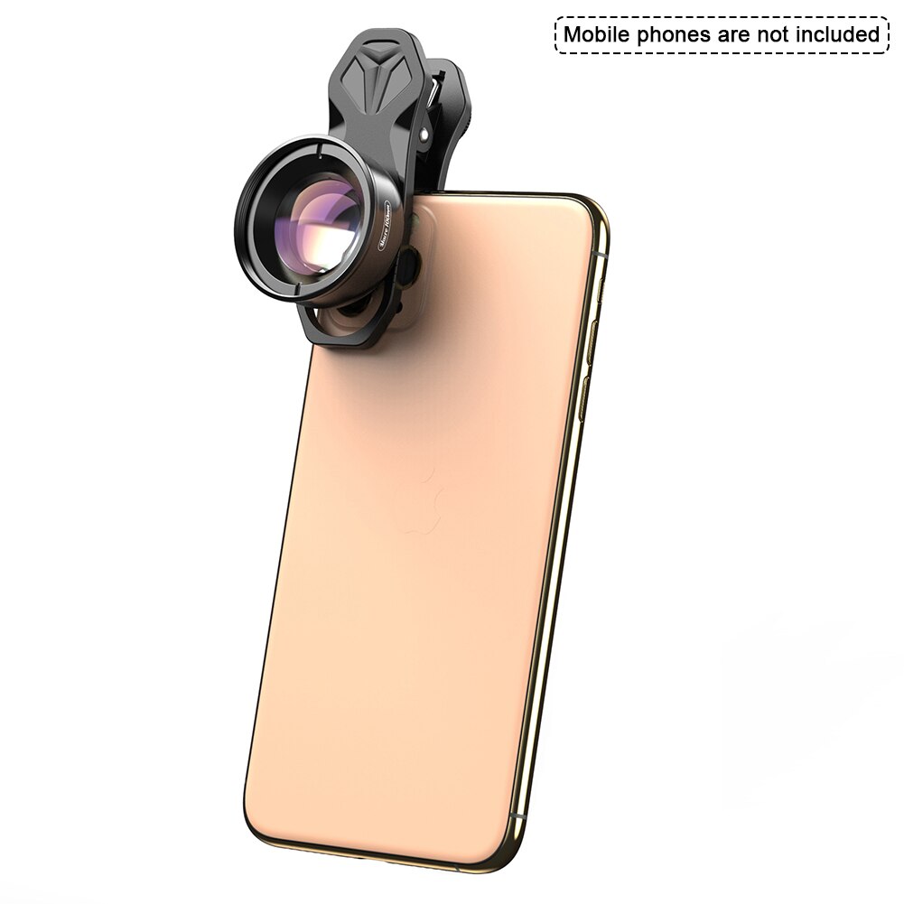 With Clip Removable Optical Glass Phone Camera Lens Kit Universal Wide Angle Fisheye Macro Outdoor Photography Easy Install HD