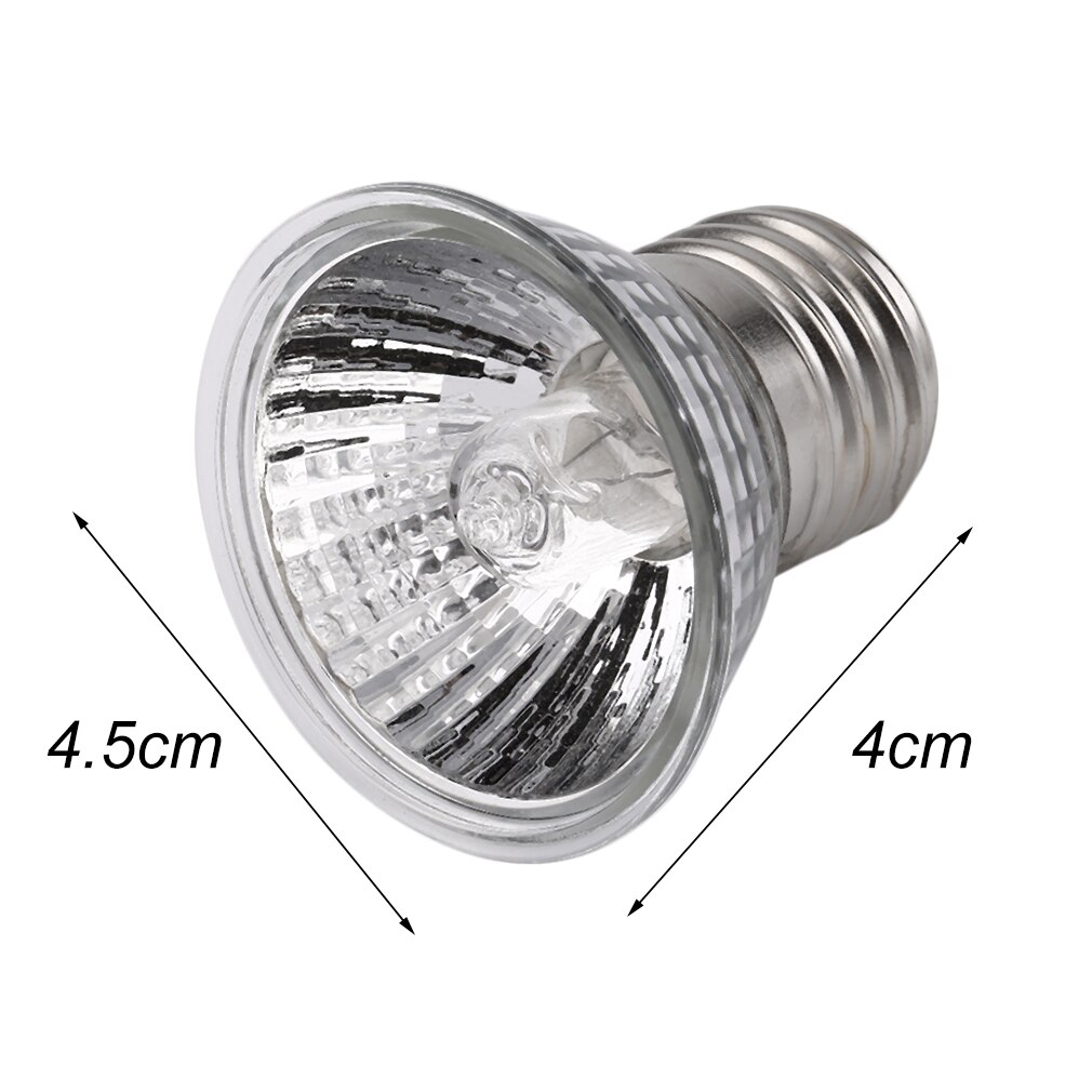 UVB 75W Compact Bulb Full Spectrum Terrarium Lamp Ideal Spectrum For Turtles Reptiles Amphibians water