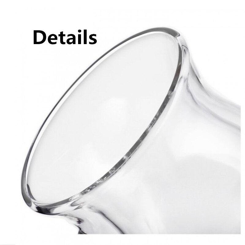 Double Wall Milk Glass Cup Cow Udder Shape Tea Cup Juice Water Coffee Mug Handle Glass Clear Wine Beer Jar Kitchen Drinkware