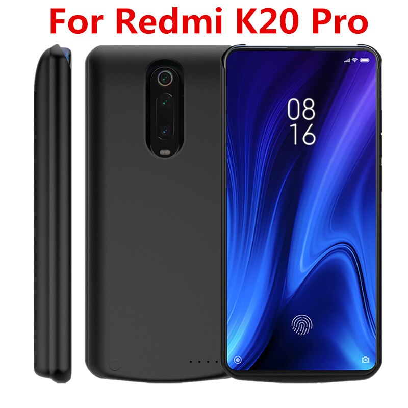 Pour Xiao mi mi 9T mi 9T Pro chargeur de batterie boîtier 6500mAh chargeur de batterie de secours pour Xiao mi rouge mi k20 K20 Pro boîtier de batterie