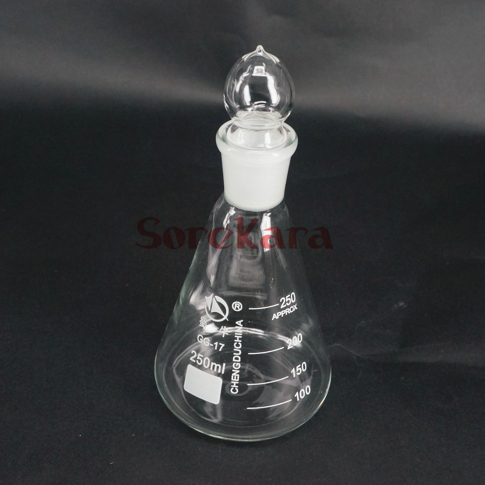 Matraz cónico de vidrio de borosilicato de 250ml, ... – Grandado