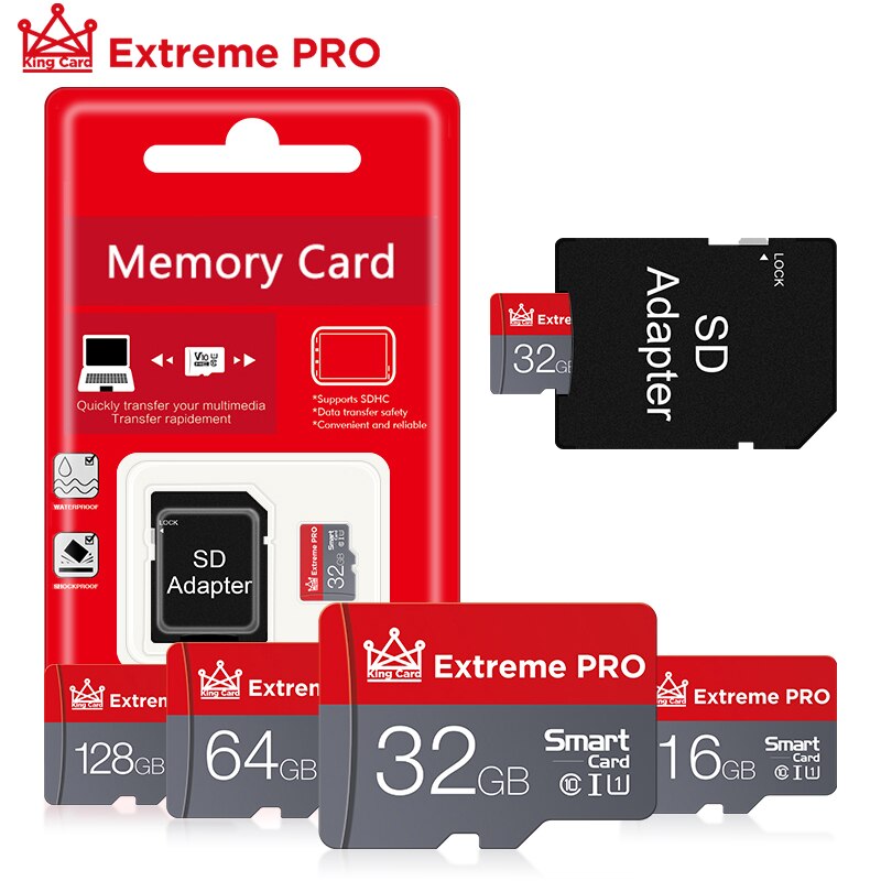 100% Originele Sd-kaart 8Gb 16Gb 32Gb 64Gb Geheugenkaart Transcend Memory Stick Sdhc Sdxc klasse 10 Cartao Sd Voor Camera