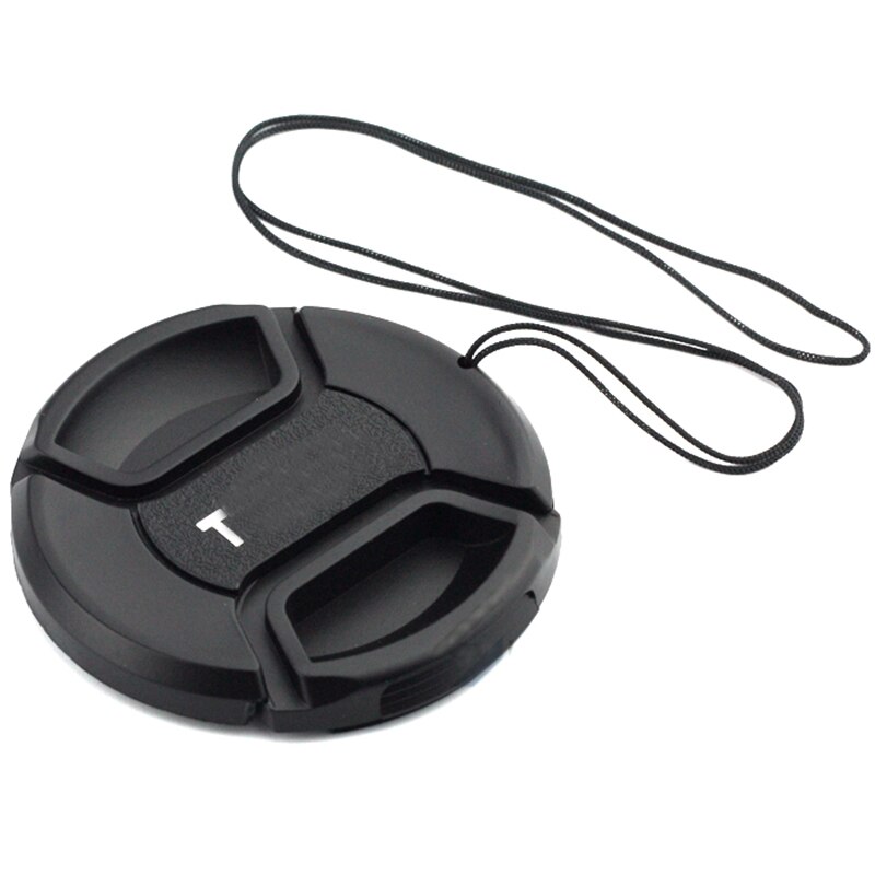 Tapa de lente frontal de 72mm, protector de cubierta con correa para Tamron 24-135 18-270 17-50 F2.8 VC B005, dslr