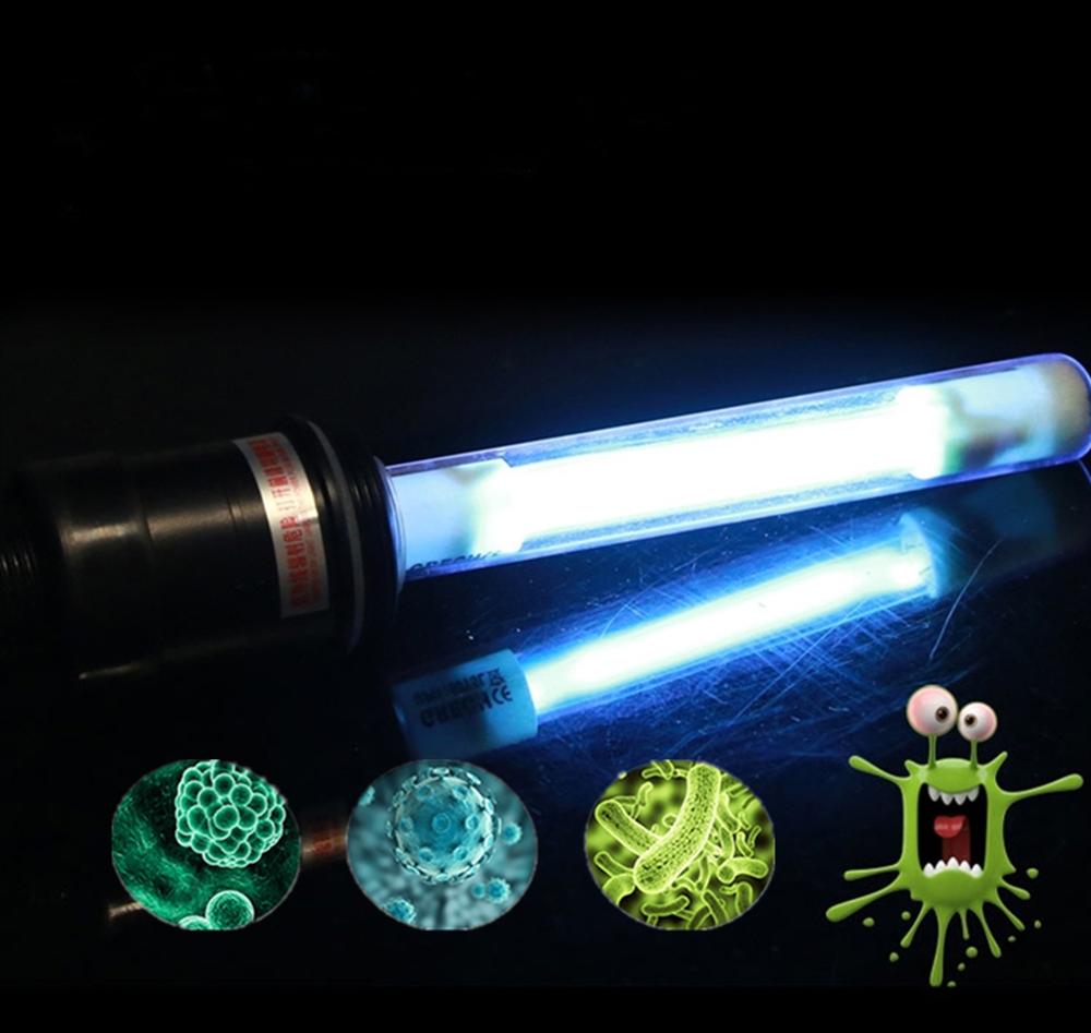 Aquarium UV Submersible Sterilizer, Water Clarifier UVC Germicidal CUV-305, Eradicates green algae 50~400 litres fish tank