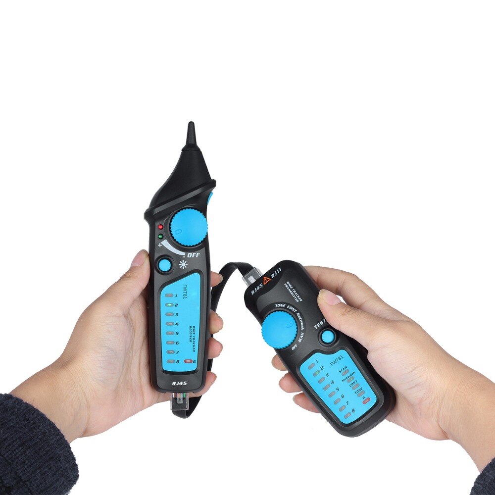 Cable Tracker Tester Line LAN detector UTP STP Telephone Wire Tracer Breakpoint location Diagnose Tone