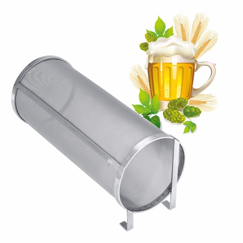 Rustfritt stål mesh hopp edderkopp homebrew hopp filter ølbrygging tekanne brygge filter sil tilbehør