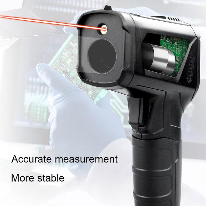 Temperatuur Gun Non-Contact Infrarood Thermometer Met Doel Backlight Getoond Pointer Lcd Digitale Functie Hold Data Selecti D2S6