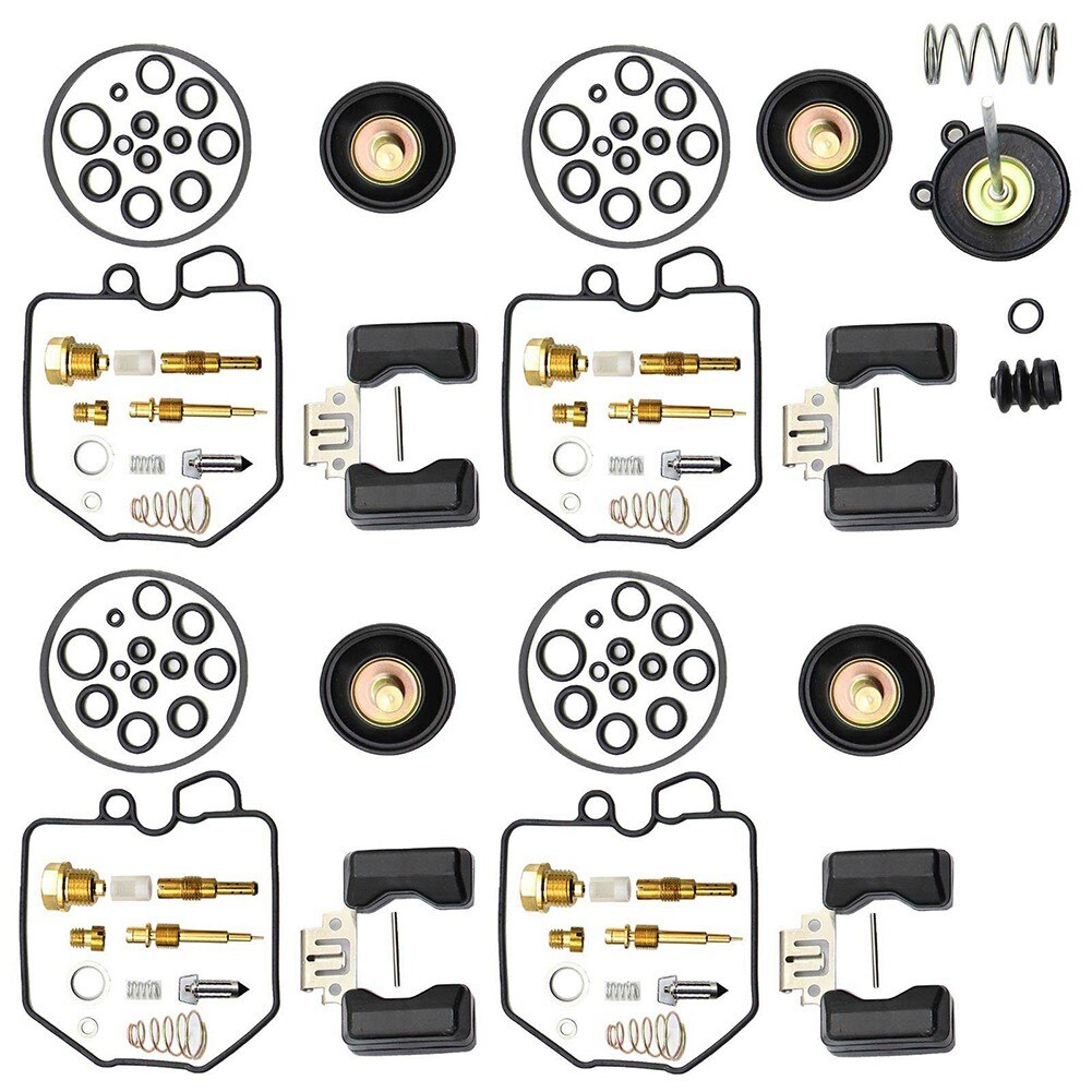 4× CARBURETOR CARB REPAIR REBUILD KIT 80-83 GL1100 Interstate ALL IN For 1983 Honda Goldwing 1100 GL1100 GL1100A Aspencade
