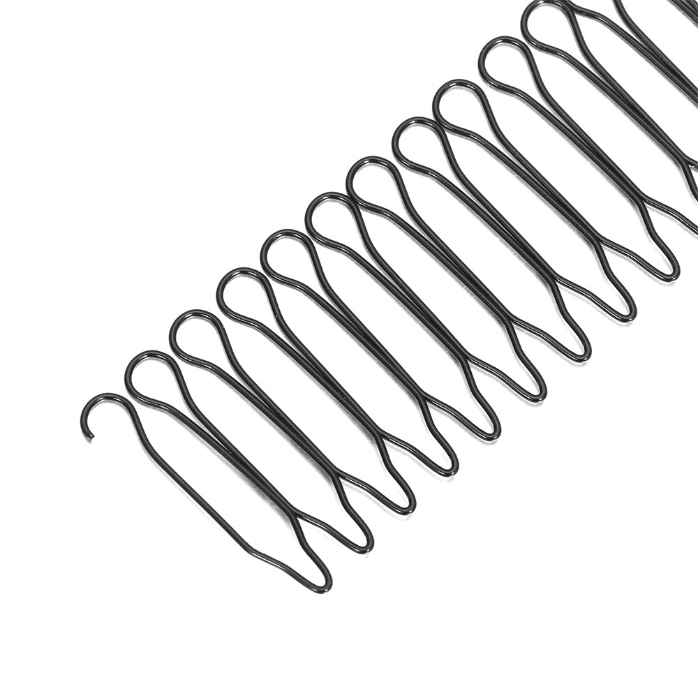 Durable U Shape Hair Finishing Fixer Comb Extra Hold Baby Hairs Flyaways Women and Girls Hairstyle Hair Accessories