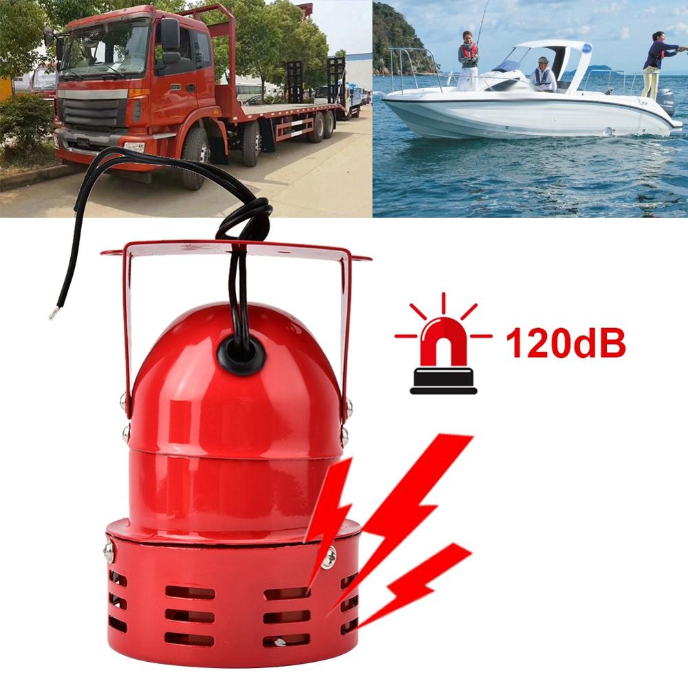 sirena alarma 40W 120 DB Electric Motor Driven Alarm Factory Vehicle Mini Fire Prevention Horn siren