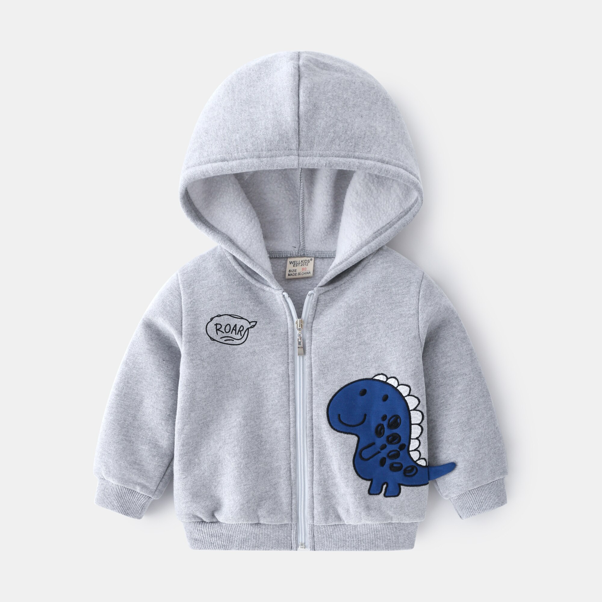 Boys cartoon fleece hoodie