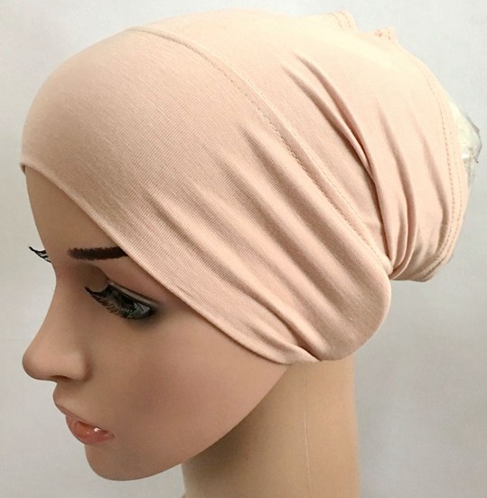 Zachte Modal Inner Hijab Caps Moslim Stretch Tulband Cap Islamitische Underscarf Motorkap Hoed Vrouwelijke Hoofdband Tube Cap Turbante Mujer