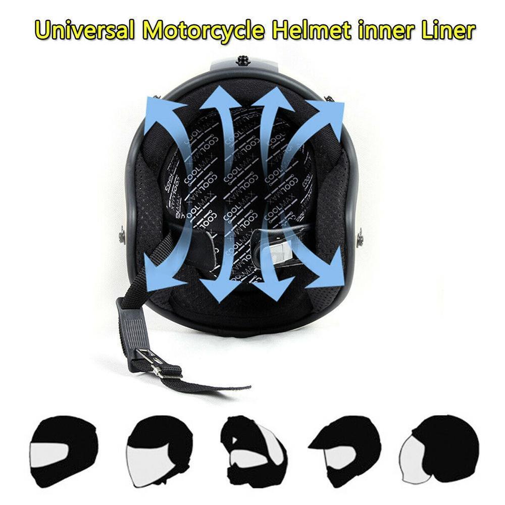 Motorcycle Vehicle Helmet Padding Motorcycle Safet... – Grandado