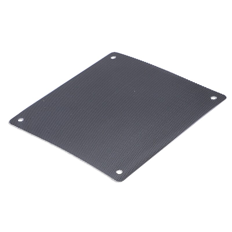 6Stck Computer Gittergewebe PVC PC fallen Fan Kühler Staub Filter fallen Staubdicht Abdeckung Chassis Staub Abdeckung: dunkel Grau