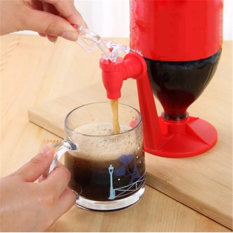 Saver Soda Dispenser Magic Tap Drinking Water Dispense Bottle Upside Down Coke Drink Party Bar Home Kitchen Gadget Carton Pack