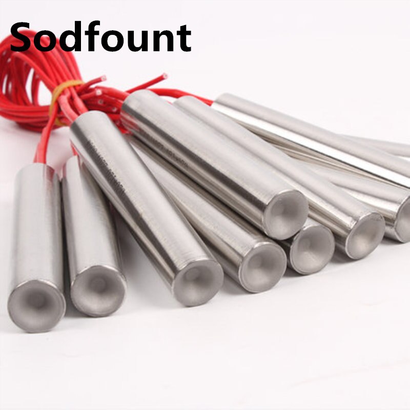 1 pcs 8mm x 300mm Cilinder Lichaam Enkele End Cartridge Heater 600 W 220 V Elektriciteit Generatie