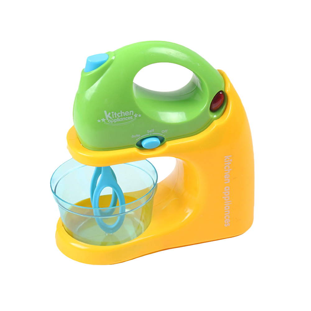 Simulación de electrodomésticos batidora de cocina mezcladora Tostadora con LED de juguete de simulación niños jugar casa de bebés niñas juguetes nuevos